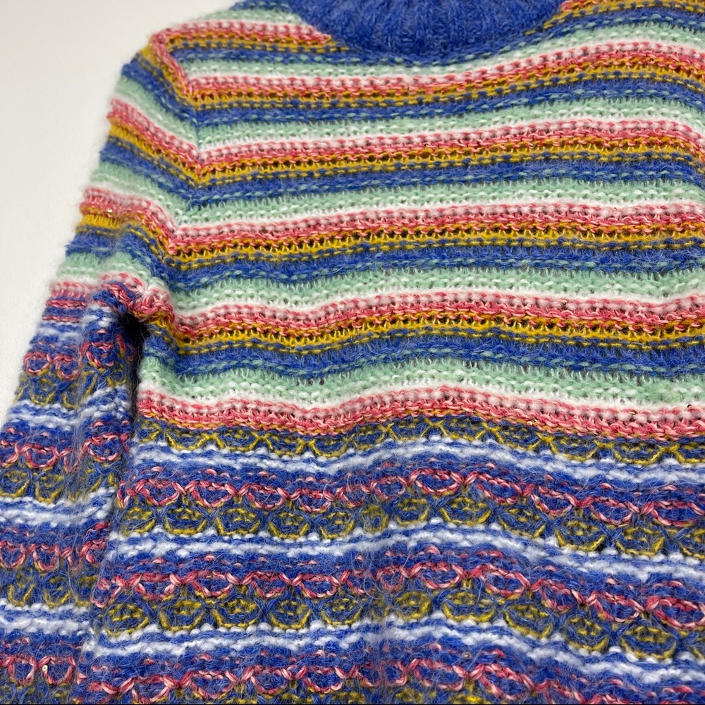 Leandra Medine x Mango Striped Sequin Sweater - Picture 4 of 6